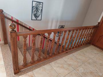 Balaustra legno massello 