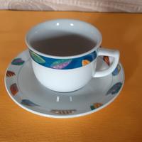 tazze caffè americano, cappuccino o the