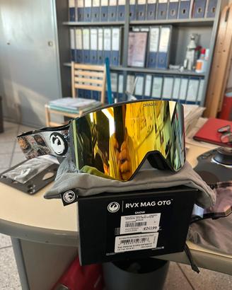 Maschera snowboard sci DRAGON RVX MAG OTG