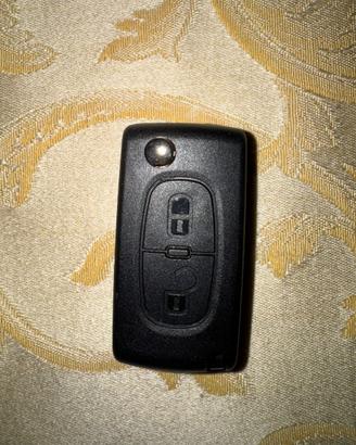 Guscio Chiave  a 2 Tasti Per Tel. Citroen Peugeot