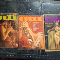 Lotto 3 riviste OUI in lingua inglese