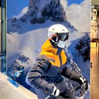 Manichino uomo sciatore