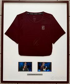 Maglia Nike ufficiale autografata da Jannik Sinner