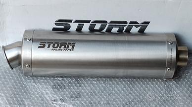 scarico Storm "Oval" per Himalayan e Scram 411