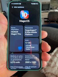 Honor magic 7 pro,€ 600 trattabile