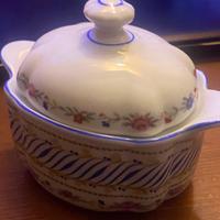 Zuppiera Monoporzione Limoges – Dipinta a Mano "A