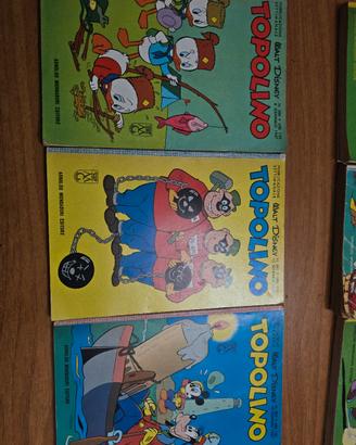Lotto 6 Topolino 1970 (n. 580/581/582/693/742/950)