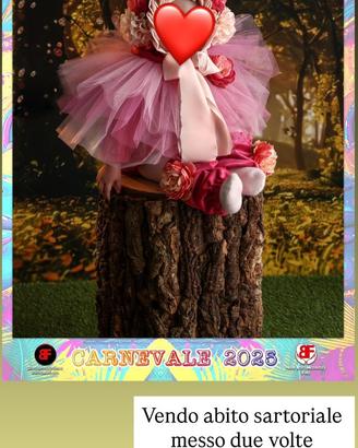 Vestito Carnevale Bambina