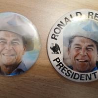 Ronald Reagan Vintage Pin Button
