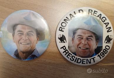 Ronald Reagan Vintage Pin Button
