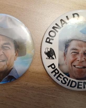 Ronald Reagan Vintage Pin Button