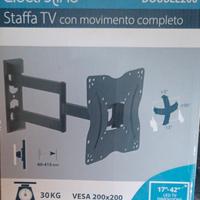 Staffa tv con movimento completo 