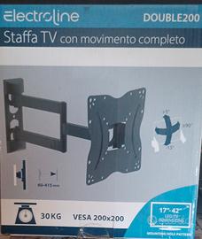 Staffa tv con movimento completo 