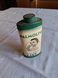 Barattolo Talco Borato Palmolive vintage