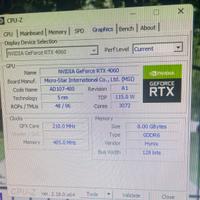 Nvidia Geforce RTX 4060 MSI