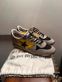 Scarpe Golden Goose Running Grigio Stella Nera 44
