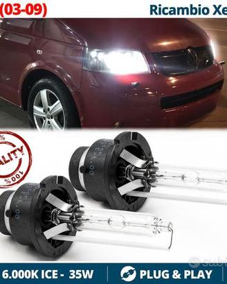 Lampadine XENON D2S per VOLKSWAGEN MULTIVAN 6000K