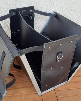 Borsa Porta Attrezzi in vera pelle bovina L2, vuot