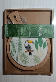 tagliere tondo in ceramica