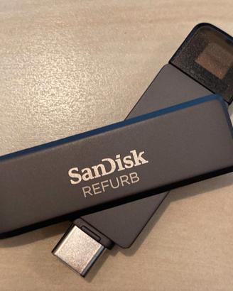 SanDisk iXpand Flash Drive Luxe 64GB 2-in-1