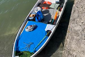 Barca in vetroresina