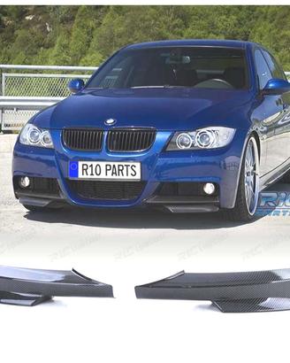 DIVISORI PARAURTI BMW E90 E91 05-08 LOOK M CARBONI