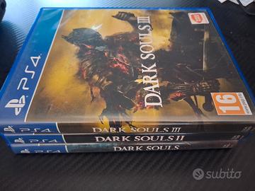 dark souls 1, 2 e 3 ps4