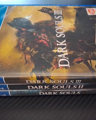 dark souls 1, 2 e 3 ps4
