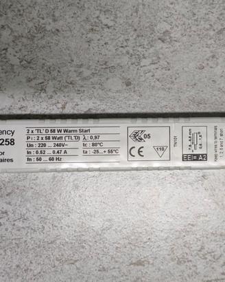 Reattore Ballast Philips Standard 258