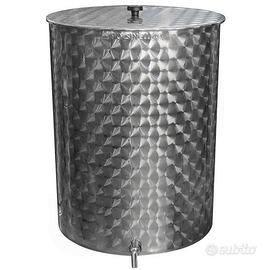 Serbatoio inox per olio da 1000 litri