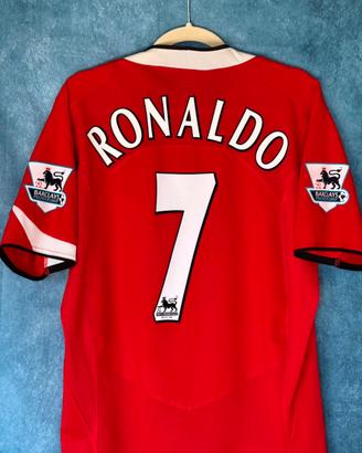 Maglia Man Utd 2005/06 Ronaldo 7 M original vintag
