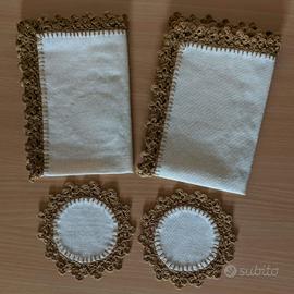 Tovagliette americane uncinetto vintage anni 60