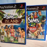 Coppia THE SIMS 2 x Playstation 2