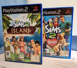 Coppia THE SIMS 2 x Playstation 2