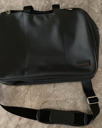 Borsa porta laptop in nylon di Pierre Cardin