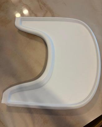Vassoio Stokke Tripp Trapp Bianco