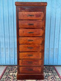 cassettiera archivio 8 cassetti anni 50