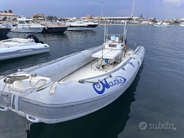 Gommone bwa super diving 840 con mercury 225 cv