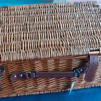 Cesto Picnic Santal in vimini cestino pic-nic