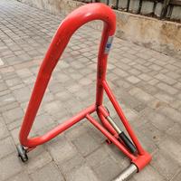 Cavalletto posteriore moto monobraccio 