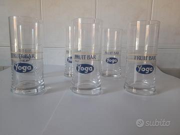 Bicchieri Yoga FRUIT BAR pubblicitari.