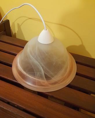 lampadario in vetro