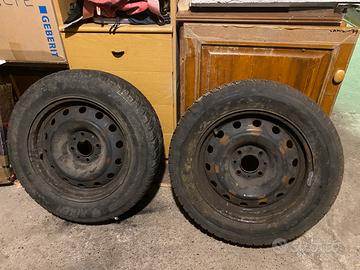 Cerchi e gomme 185/65 R15 Peugeot