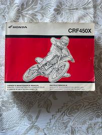 Manuale Honda CRF450X