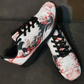 SNEAKER stampate - GIAPPONE / Geisha - Taglia 42