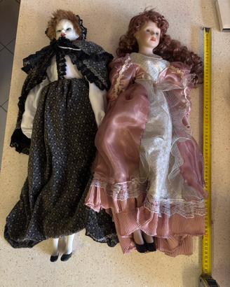 Bambole vintage in porcellana da collezione