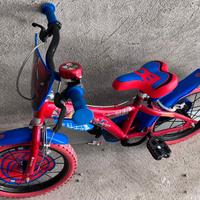 bici da bambino Dino Bikes Spiderman 16"