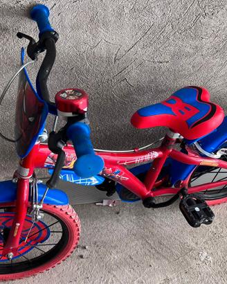bici da bambino Dino Bikes Spiderman 16"