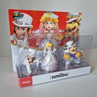 Nintendo Switch Amiibo Super Mario Odissey triplo