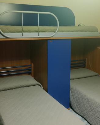 Struttura letto a castello